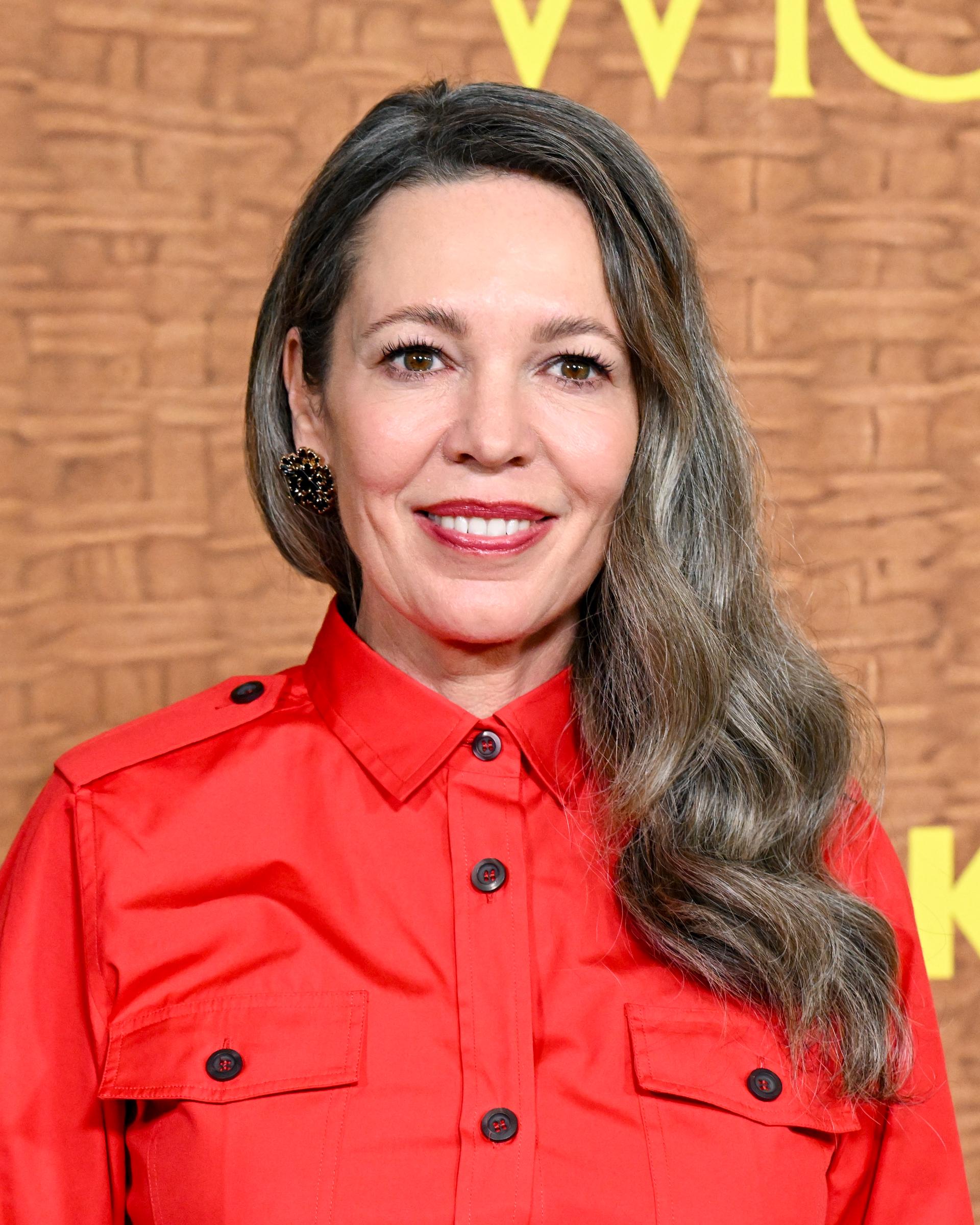Olivia Colman at the Los Angeles premiere of "Wicker" on October 20, 2026 | Source: Getty Images