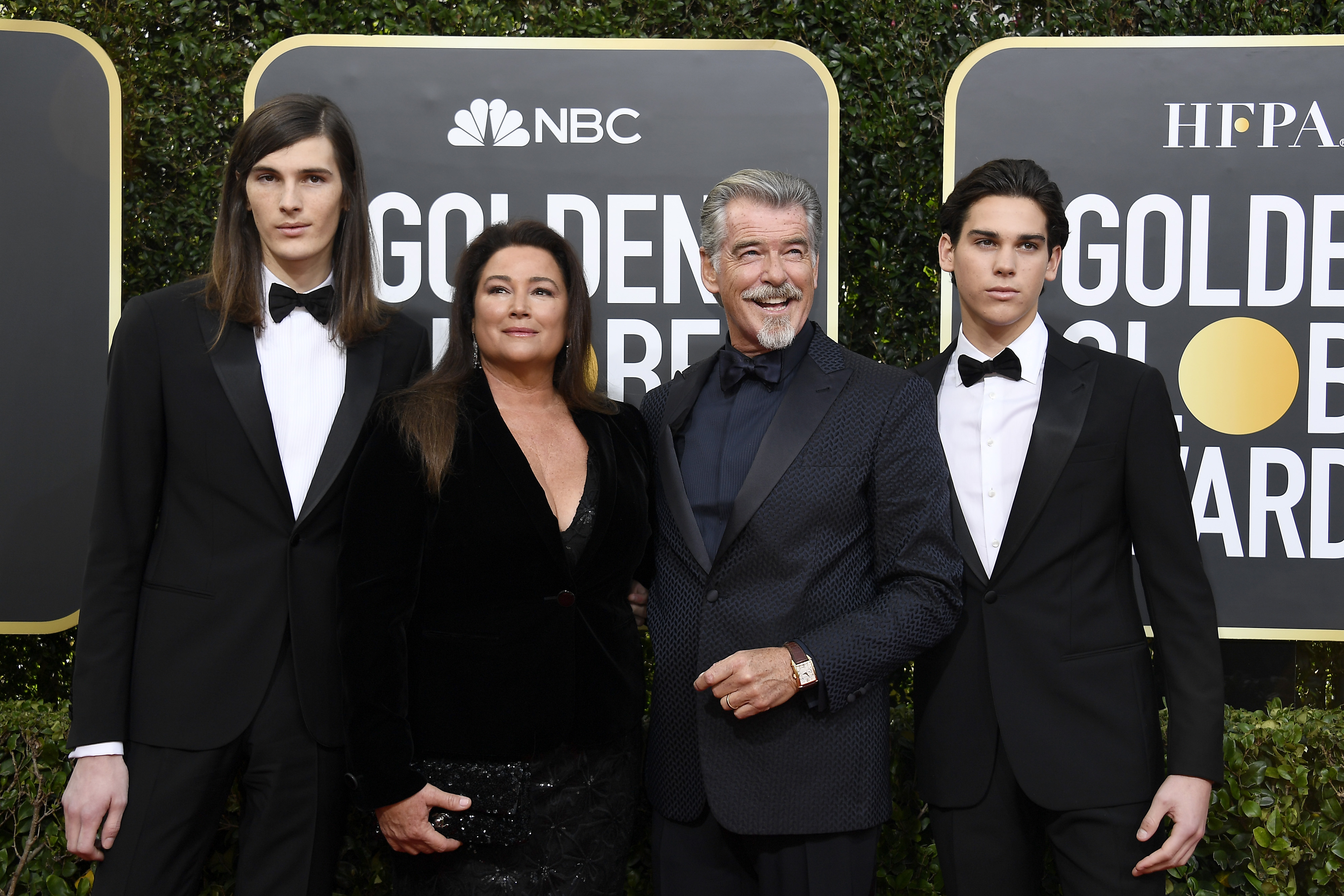 Dylan, Keely, Pierce and Paris Brosnan attended the 77th Annual Golden Globe Awards in Beverly Hills in January 2020. The appearance captured the four together as Paris and Dylan were beginning to establish their own paths in the entertainment world. | Source: Getty Images