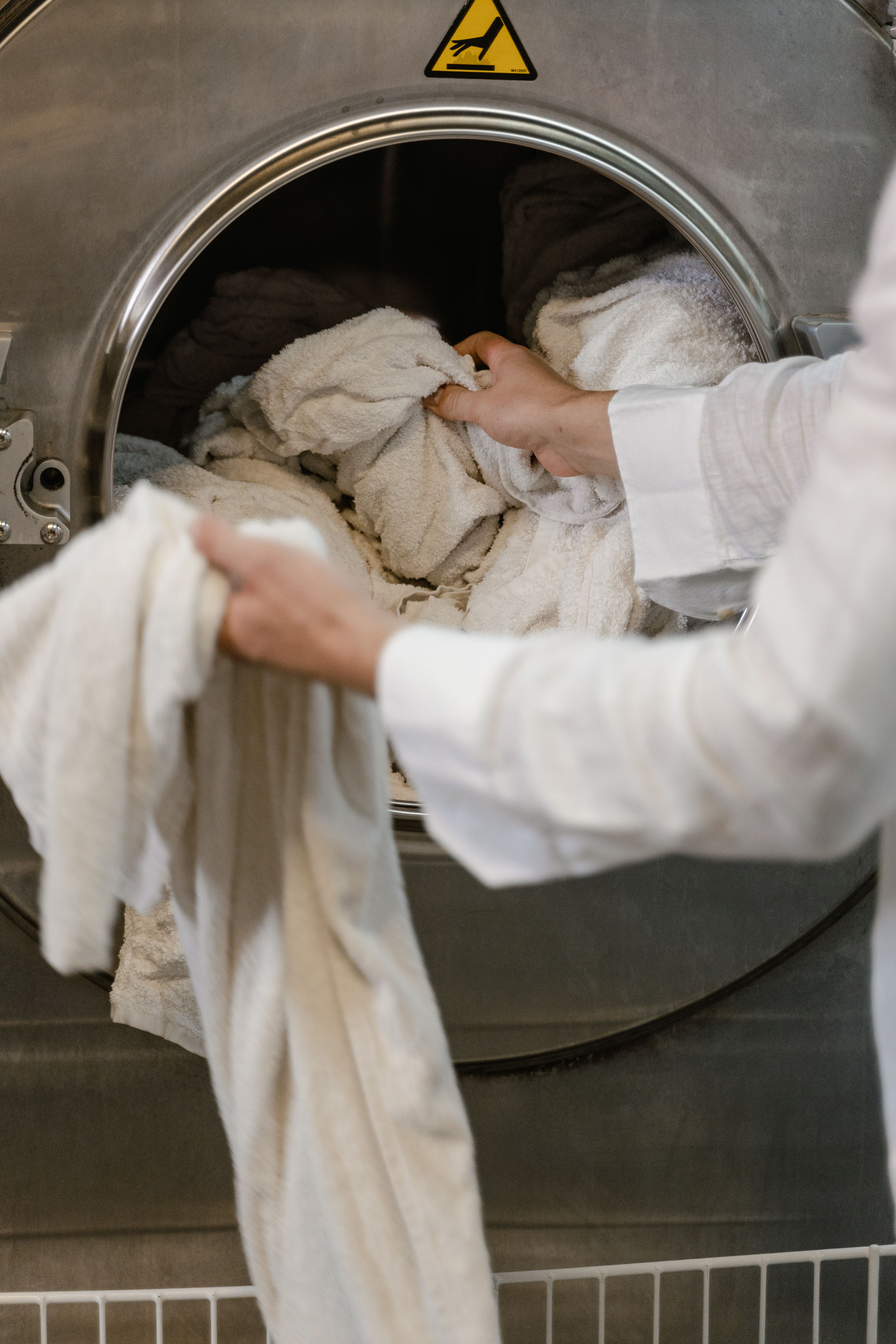 Damp clothes from a washing machine | Source: Pexels