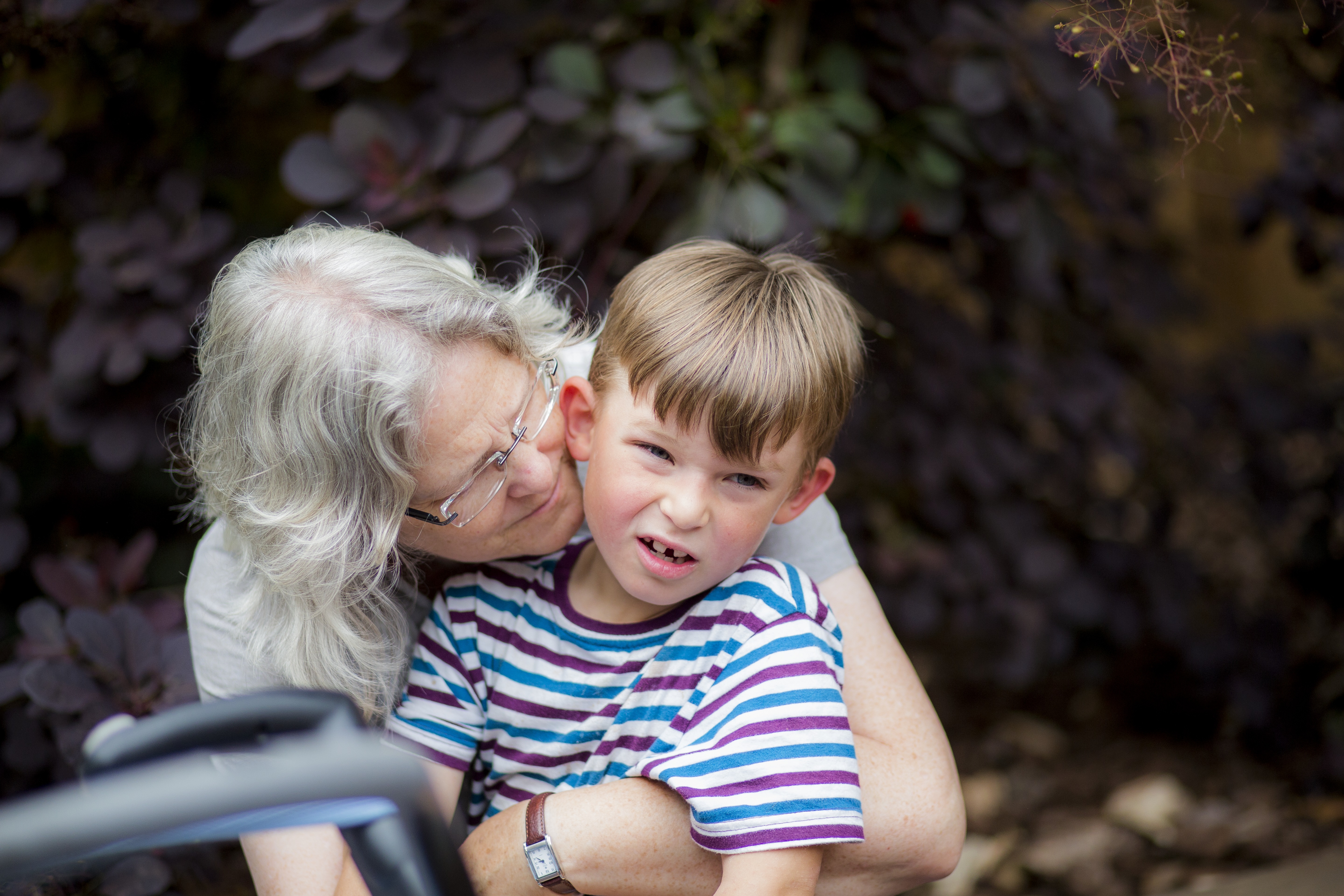 A grandmother hugging her grandson | Source: Getty Images